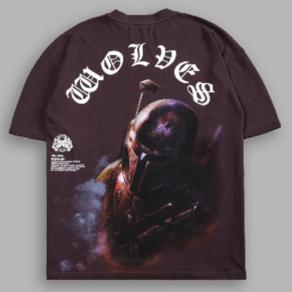 3XL Darc Sport Boba Fett shirt in Darc Purple